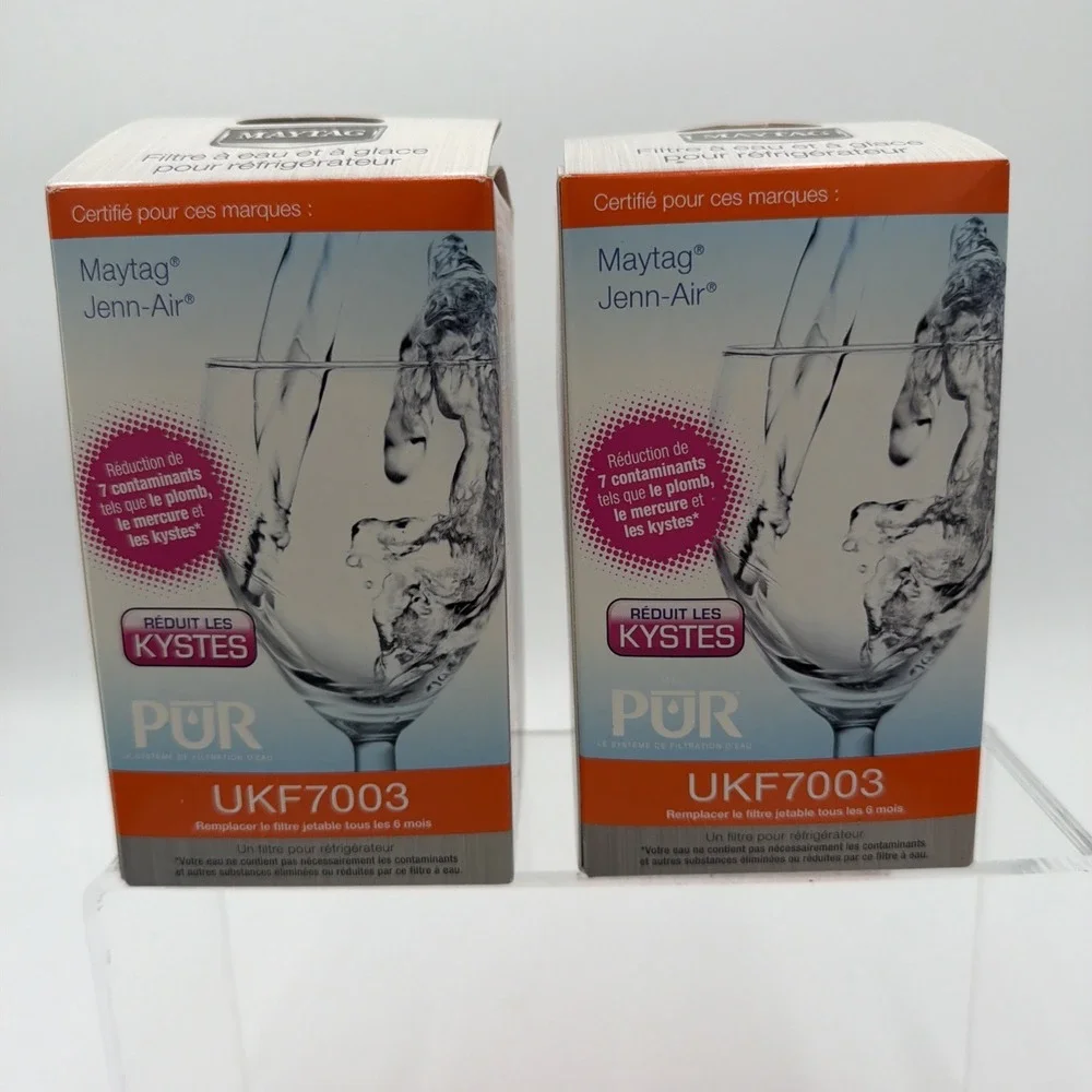 2-PUR Maytag Jenn-Air  Maytag Refrigerator Ice & Water Filter UKF7003 New In Box